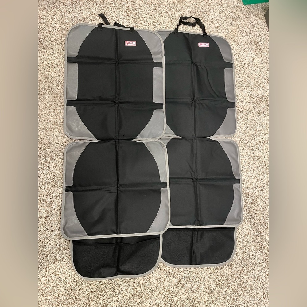 Car seat protector from kids carseats
